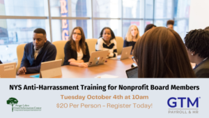 NYS Anti Harassment Training